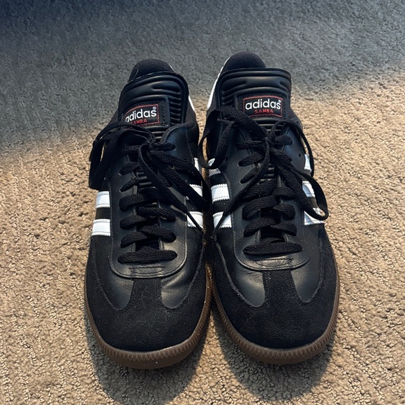 Adidas Samba Classic Black and White Shoes - Picture 1 of 2